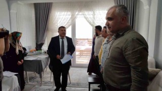 Antalya SGK İl Müdürü, iş kazasında hayatını kaybeden vatandaşın ailesini ziyaret etti