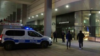 Antalyada kahve zincir şubesine molotoflu saldırı