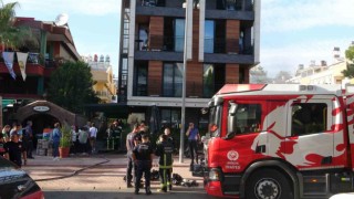 Antalyada suit oteldeki yangın büyümeden söndürüldü