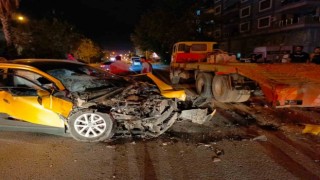 Antalyada zincirleme kaza: 1 yaralı