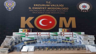 Aşkalede kaçak sigara operasyonu