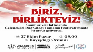 Ataşehirde ‘Dağ Çileği Toplama festivali