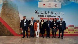 Atatürk Üniversitesi X. Uluslararası Türk Dili Kurultayına katılım