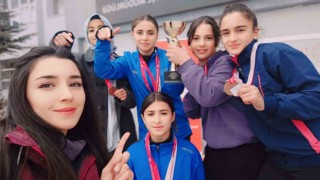 Atletizm yarışmalarında büyük başarı