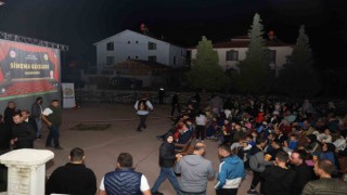 Avlayan köyünde açık hava sinema gecesi