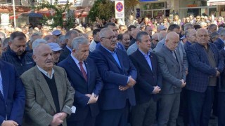 Ayaş Belediyesi eski Başkanı Başkaraağaçın kızı son yolculuğuna uğurlandı