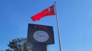 Aydın, Ekim ayında yazdan kalma günlerini yaşıyor