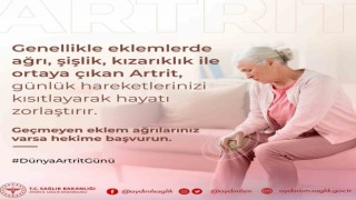 Aydın İl Sağlık Müdürlüğünden artrit ile yaşam ipuçları