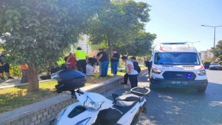 Aydında motosikletler çarpıştı: 3 yaralı