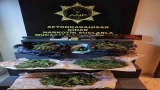 Bağ evinde 1 kilo 662 gram skankla yakalanan şahıs tutuklandı