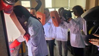 Bandırmada eğitim alan kadınlar, kaynak ustası olarak istihdam edilecek