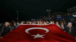 Barış ve özgürlüğün sesi Mudanyadan yükseliyor