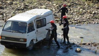 Bartında gerçeğini aratmayan afet tatbikatı