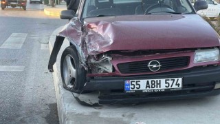 Başakşehirde kaza: Aracına binecekken ölümden döndü