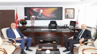 Başkan Bakkalcıoğlundan İl Müdürü Öztürke hayırlı olsun ziyareti