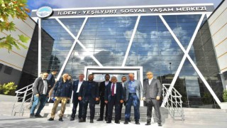 Başkan Büyükkılıç, açılış için gün sayan İldem-Yeşilyurt Sosyal Yaşam Merkezini inceledi