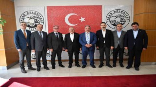 Başkan Büyükkılıçtan Başkan Yalçına ziyaret