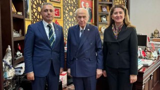 Başkan Çenet, MHP Lideri Bahçeli’yi Ziyaret Etti