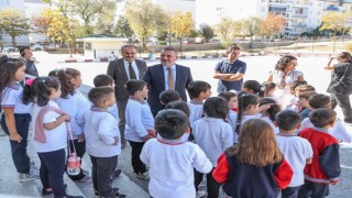 Başkan Ercan öğrencileri yalnız bırakmıyor