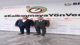 Başkan Karabacaktan BEBKAya ziyaret