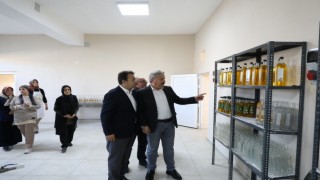 Başkan Palancıoğlu; Ağırnas Mimarsinan Kadın Kooperatifini ziyaret etti