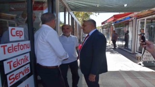 Başkan Sadıkoğlu, Kışla Caddesi ve Söğütlü Cami esnafları ile bir araya geldi