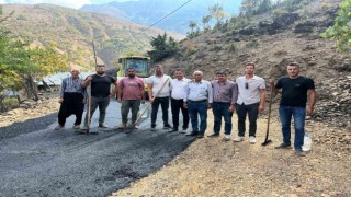 Başkan yol sözünü tuttu, mahalle büyük sevinç yaşadı