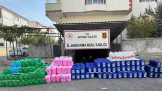 Batmanda 1 milyon 350 bin lira değerinde sahte temizlik ürünü ve ham maddesi ele geçirildi