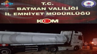 Batmanda 26 ton 424 litre kaçak akaryakıt ele geçirildi