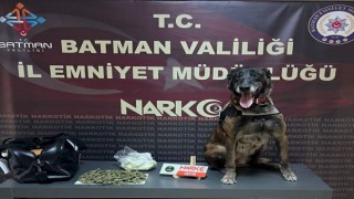 Batmanda durdurulan yolcu otobüsünde skunk madde uyuşturucu yakalandı