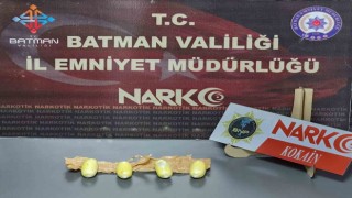Batmanda üzerinde uyuşturucu madde ele geçirilen şahıs tutuklandı