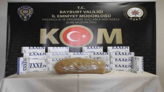 Bayburtta kaçak sigara operasyonu