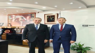 Bayırköy Belediye Başkanı Dilsize, Vakıf Müdürü Şinaydan ziyaret