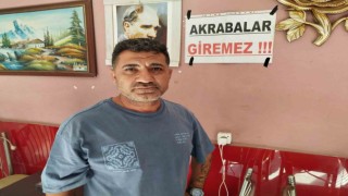 Bedavacı akrabalara isyan etti, dükkanına Akrabalar giremez pankartı astı