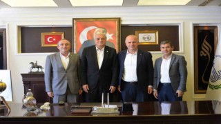 Belediye Başkanı Torun, kardeş Belediye Başkanı Bakkalcıoğlunu ziyaret etti