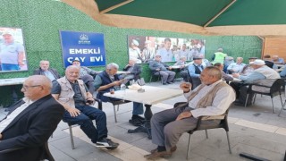 Belediyenin ‘Emekli Çayevi büyük ilgi görüyor
