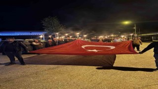 Beyağaçlılar Cumhuriyet coşkusunu fener alayında yaşandı