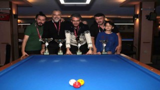 Bilardo Cumhuriyet Kupası Samsunda sahibini buldu