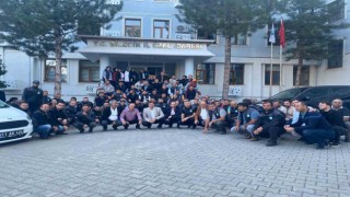 Bilecik İl Özel İdare işçilerinden oturma eylemi