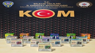 Bilecikte kaçak elektronik sigara ele geçirildi