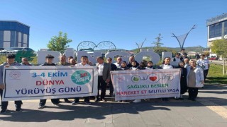 Bingölde Dünya Yürüyüş Gün etkinliği
