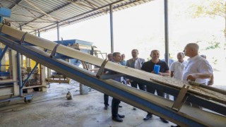 Bordür ve Parke Üretim Tesisi faaliyete geçiyor