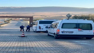 Bozüyükte servis araçlarına rutin denetim