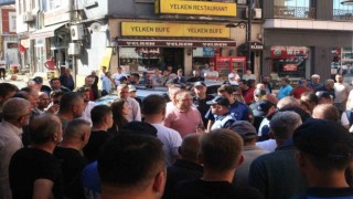 Bulancakta zabıta ile dürümcüler arasında denetim gerginliği