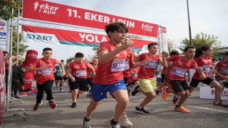 Bursalıların akın ettiği 11. Eker I Run, rekor katılımla gerçekleşti