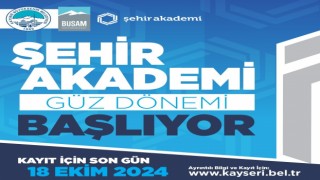 BÜSAM Şehir akademisi 2024 Güz Dönemi kayıtları sürüyor