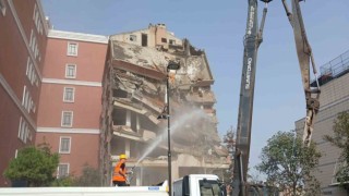 Büyükçekmecede 47 yıllık binada kentsel dönüşüm çalışmaları başladı
