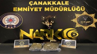 Çanakkalede 1 kilogram 700 gram uyuşturucu madde ele geçirildi