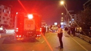 Çekmeköyde 3 araç zincirleme kaza: 3 kişi yaralandı