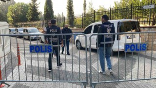 Cem Garipoğlunun açılacağı mezarı için polis ekipleri önlem aldı